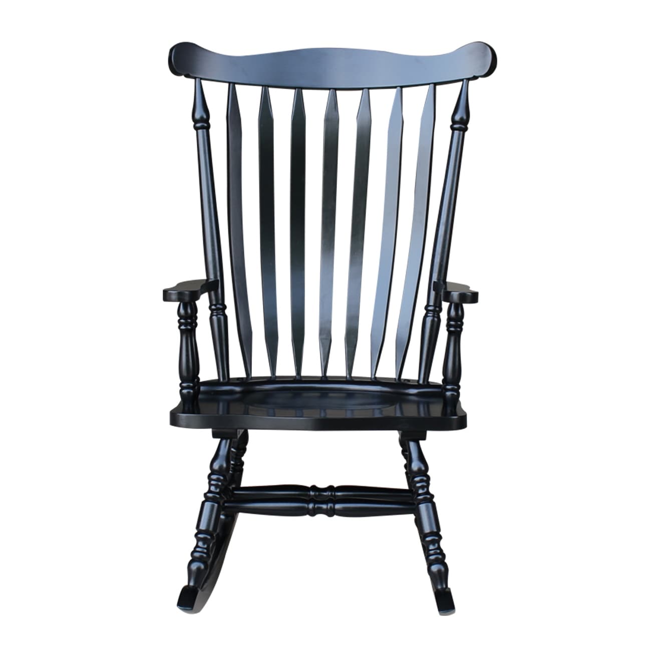 International concepts solid wood rocker outlet