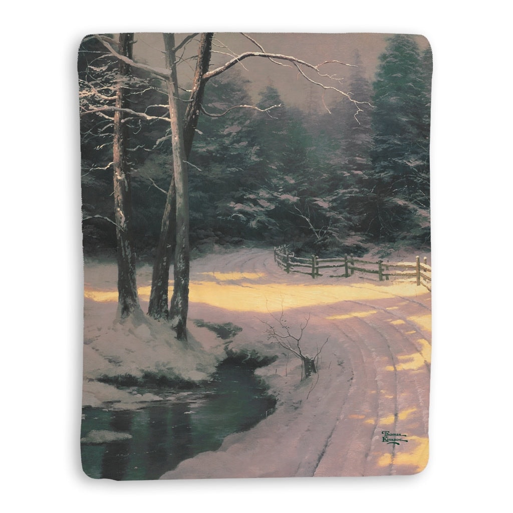 Thomas kinkade sales throw blanket