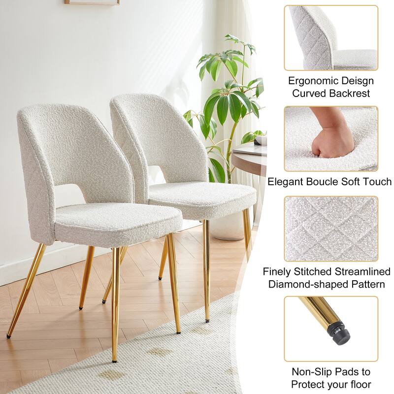 Upholstery Dining Chairs Set of 2