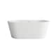Option Glossy White with Chrome Trim