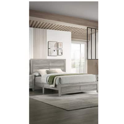 1pc Rustic Robust Platform Youth Bed