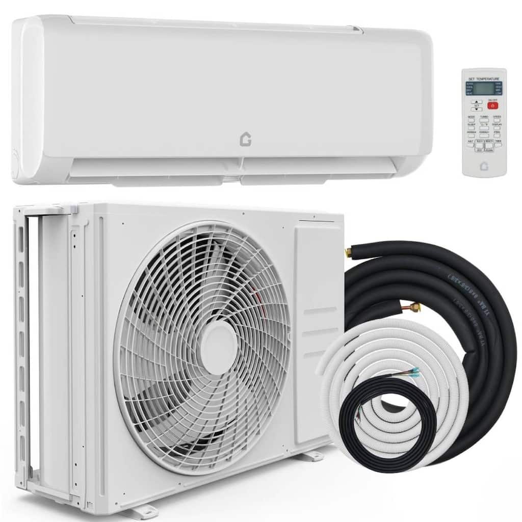 18.5 SEER2 9000 Btus Mini Split Ac Heating System Air Conditioner
