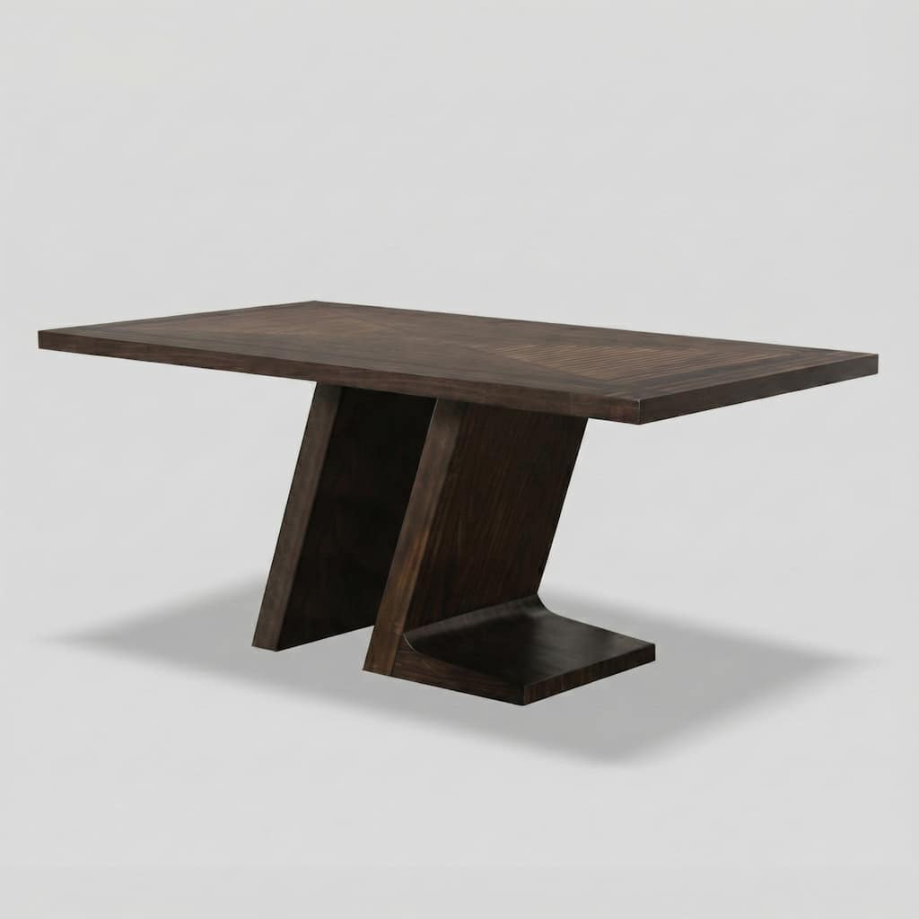 Furniture of America Yara Modern Espresso 72-inch Wood Dining Table