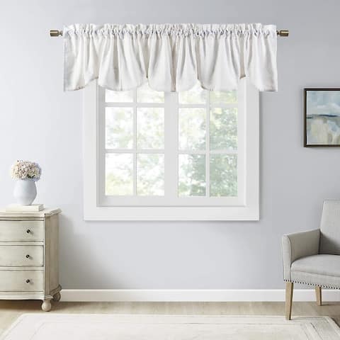 Home Soft Things Chain Embroidery Valance 2 Piece Set