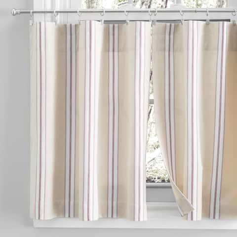 Provence Rod Pocket Kitchen Curtains - Tier, Swag or Valance (Sold Separately)