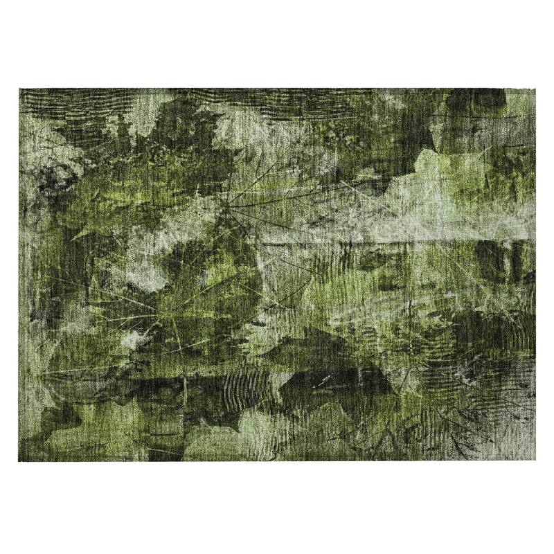 Paz Garden-Inspired Weather Resistant Timeless Fusion Outdoor Rug