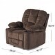 preview thumbnail 19 of 18, Gannon Fabric Reclining Glider Club Chair by Christopher Knight Home