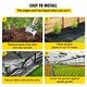 preview thumbnail 16 of 23, VEVOR Premium Weed Barrier Fabric Heavy Duty Woven Weed Control Fabric High Permeability Good for Flower Bed Polyethylene Cover