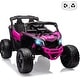 preview thumbnail 1 of 47, 12V Licensed Can-Am Electric Off-Road Utv Car for Kids Rose