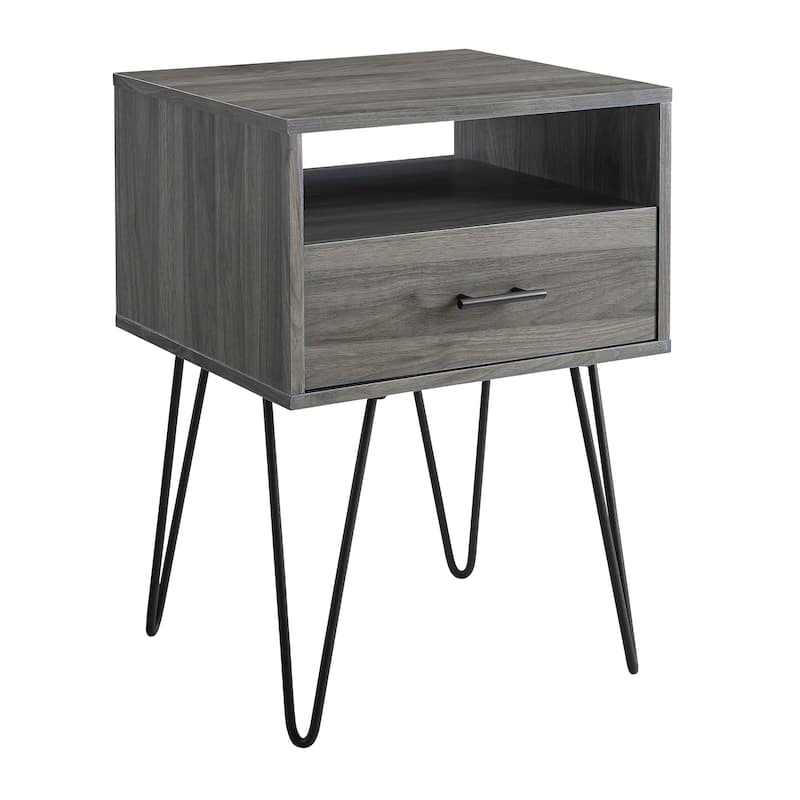 Middlebrook 18-inch 1-drawer Hairpin Nightstand
