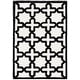 preview thumbnail 63 of 183, SAFAVIEH Handmade Cambridge Trudie Geometric Wool Rug 4' x 6' - Ivory/Black - Rectangle