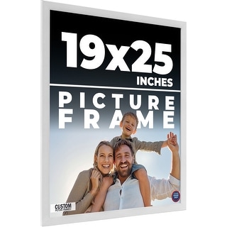 トワイライトレターセット&パンフレット 19x25 Frame White Solid Wood Picture Frame Includes UV Acrylic
