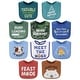 preview thumbnail 1 of 4, The Peanutshell Baby Boy Bibs Set, Terry Cloth, Eating, Drooling, Teething Funny Sayings in Camo, Green, Blue, Red, 10 Pack