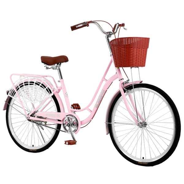 26-inch Wheels Single Speed Ladies Bike Princess Bicycle Elegant 