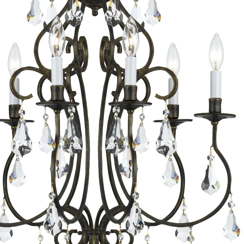 Crystorama Lighting Group Ashton 6 Light 21-1/2" Wide Chandelier with