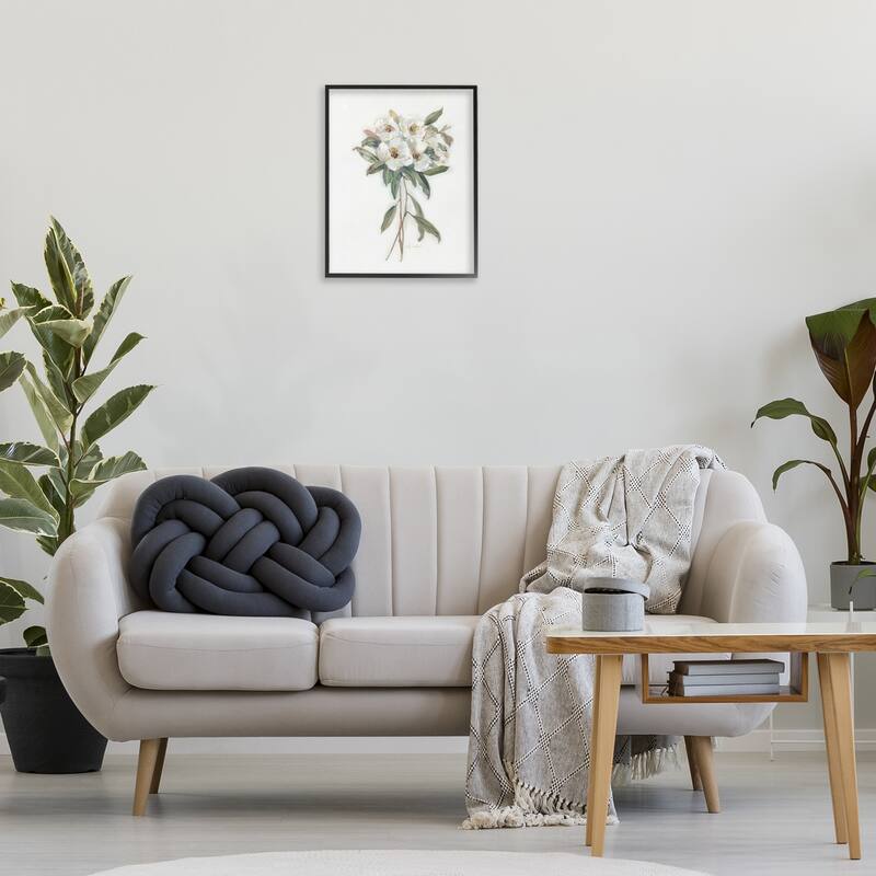Stupell White Wildflower Bundle Framed Giclee Art Design By Sally Swatland