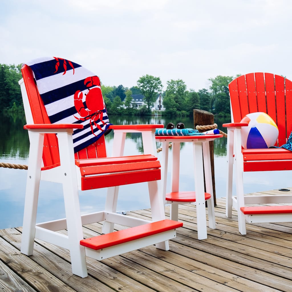 Poly Lumber Adirondack Balcony Chair