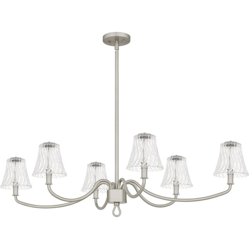 McKinney Linear Chandelier - Brushed Nickel