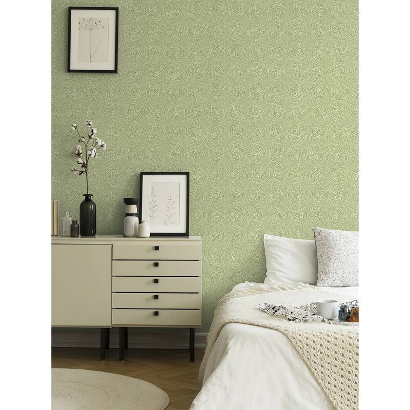 A-Street Prints Anna Light Green Fern Trail Wallpaper