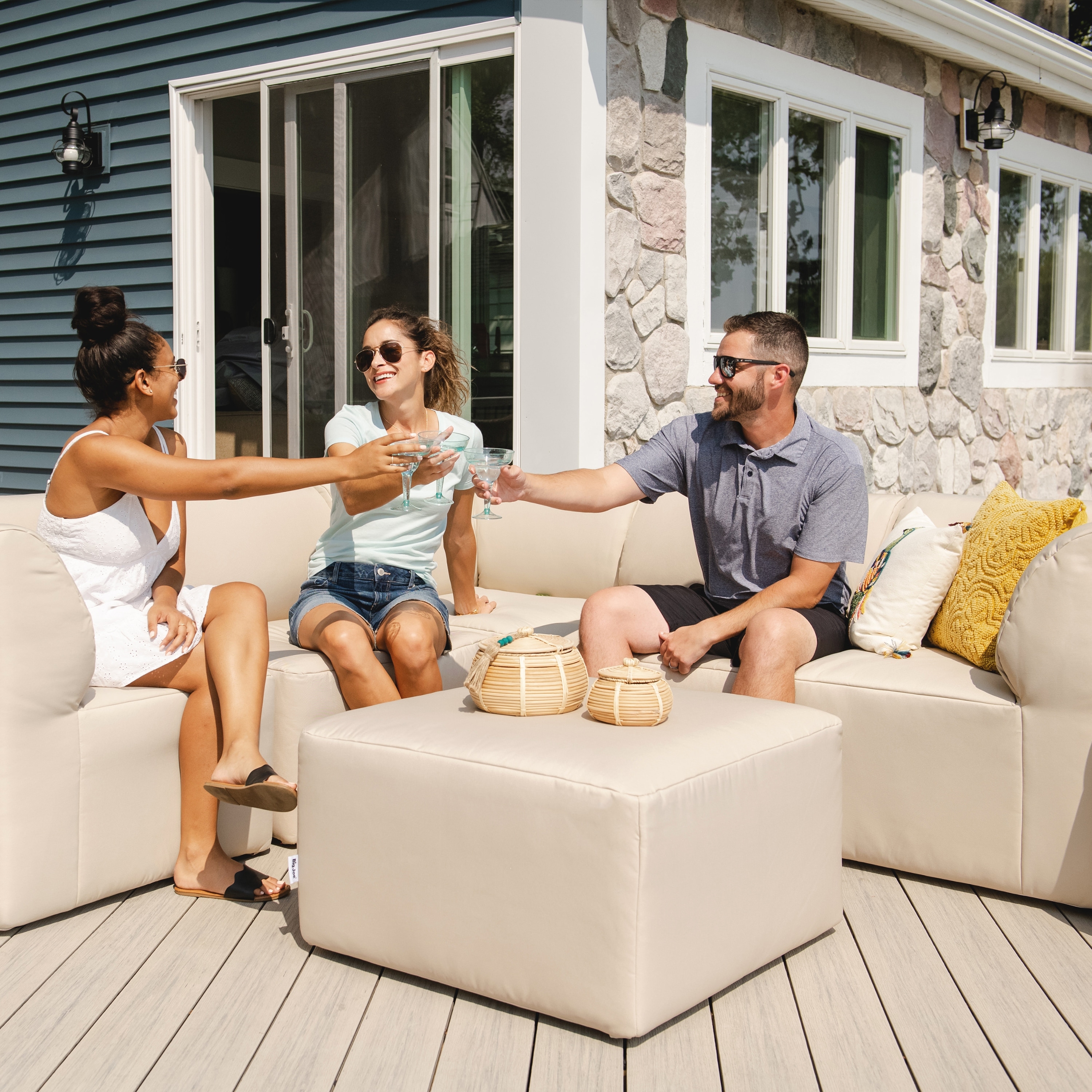 Big outdoor couch best sale