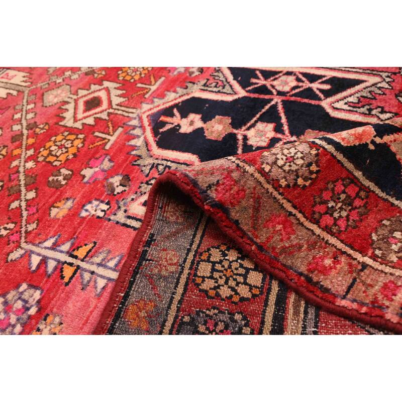 ECARPETGALLERY Hand-knotted Anadol Red Wool Rug - 4'2 x 5'11