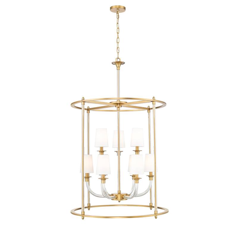 Z-Lite 1950-9C Katerina 9 Light 28" Wide Chandelier