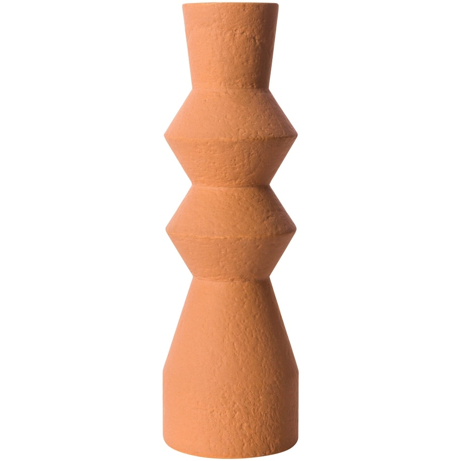 Artistic Weavers Konark Geometric Candlestick Ceramic Vase