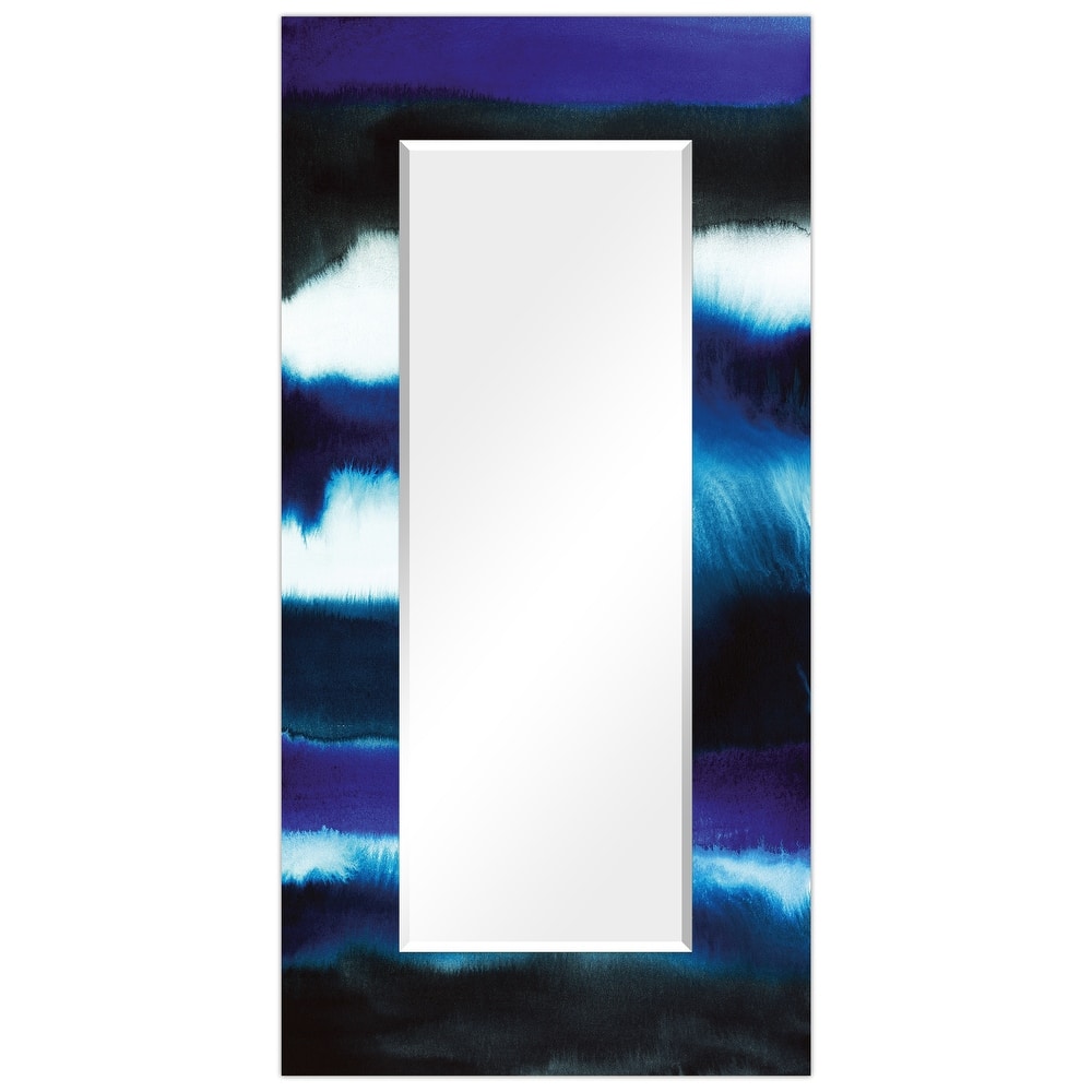 Abstract Rectangular Beveled Wall Mirror, Leaner,Large Mirror, Bathroom Mirror,Cheval Mirror,Ready to Hang