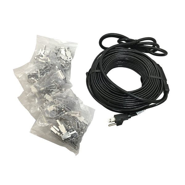 Shop Frost King Rc60 Electric Roof Gutter De Icing Cable Kits 60 On Sale Overstock 24322449