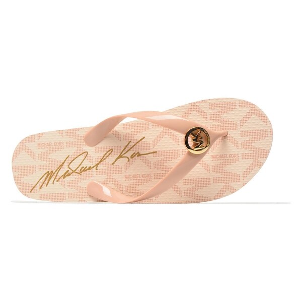 michael kors flip flops womens orange