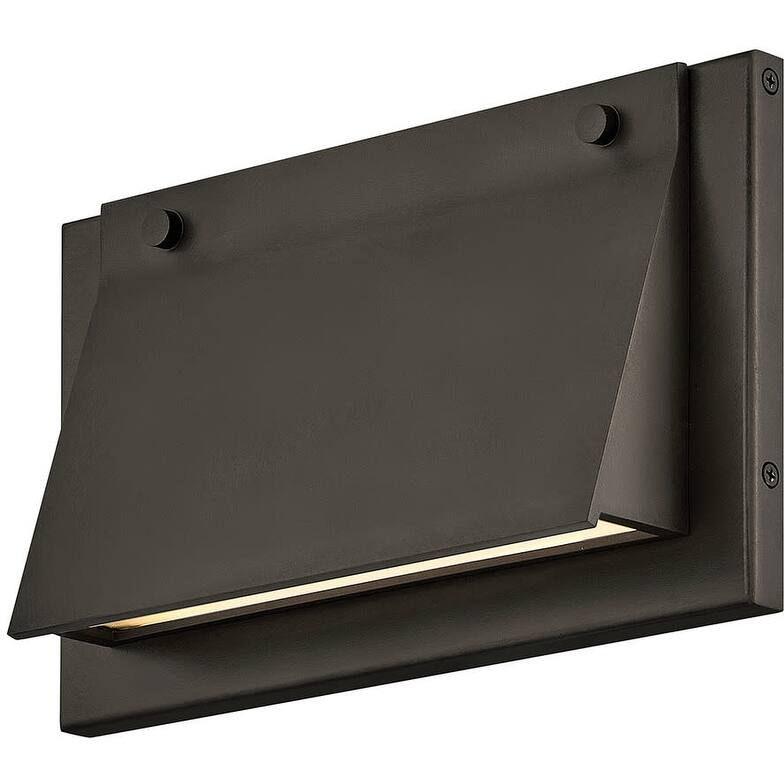 Hinkley Lighting 28996 Fold 7" Tall LED Outdoor Wall Sconce - Black Oxide