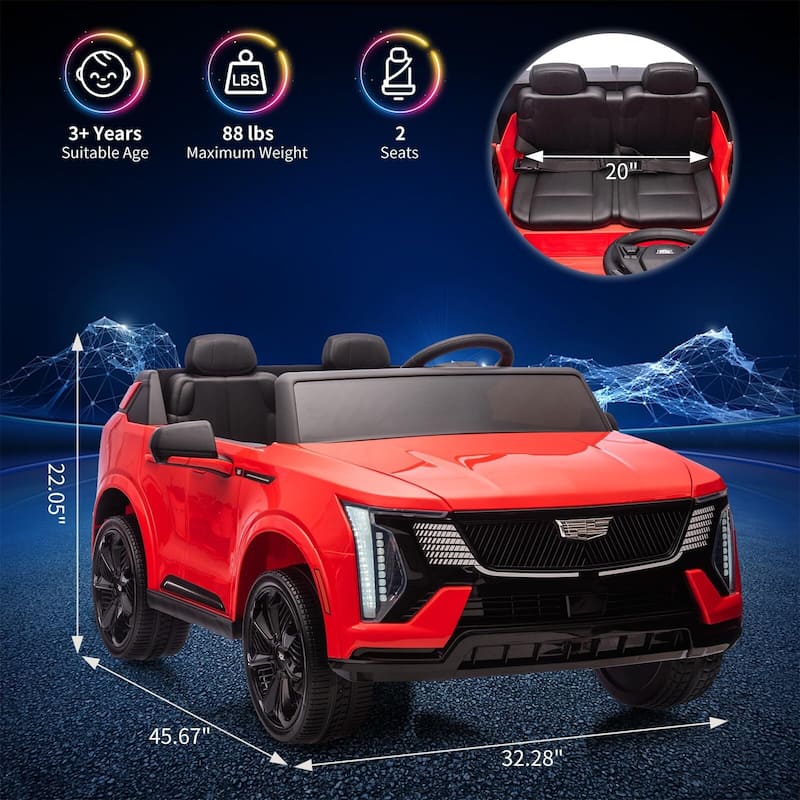 2 Seater Ride on Car for Kids 24V Electric Car Toy