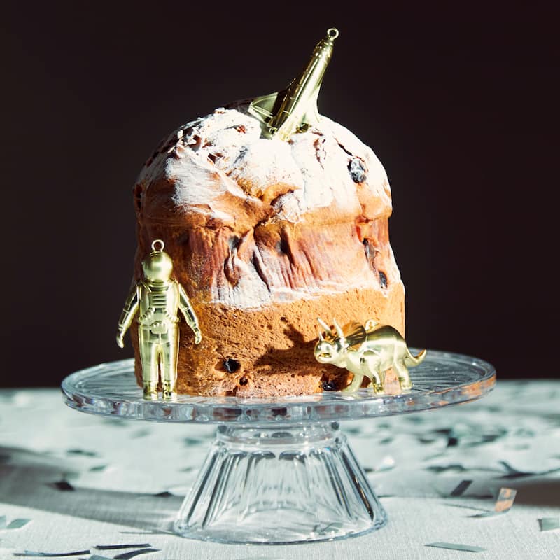 Waterford Christmas Spaceman & Rocket Golden Ornament Set