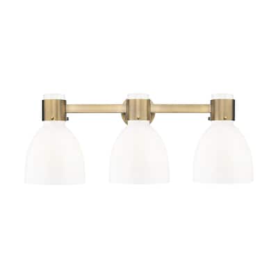 Innovations Lighting 464-3W-10-24 Lawton Bell Vanity Lawton Bell 3
