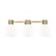 Option Brushed Brass / Gloss White
