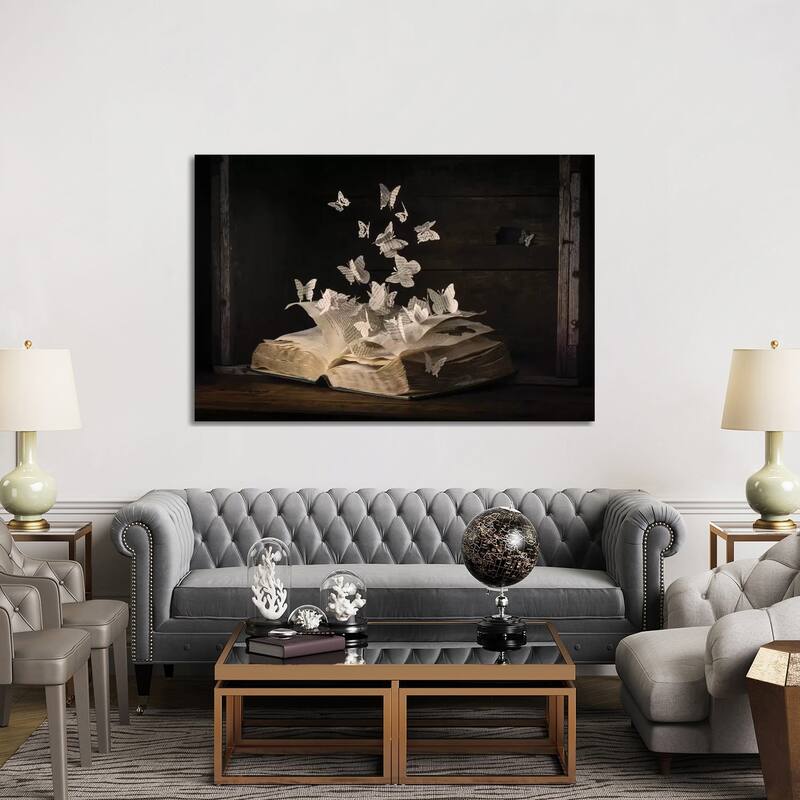 iCanvas "Lepidopterology" by Heather Bonadio Canvas Print