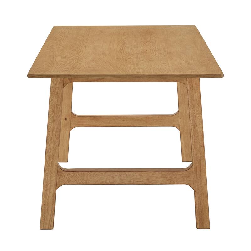 Pitea Scandinavian Wood Finish 6 - Person Dining Set by iNSPIRE Q Modern