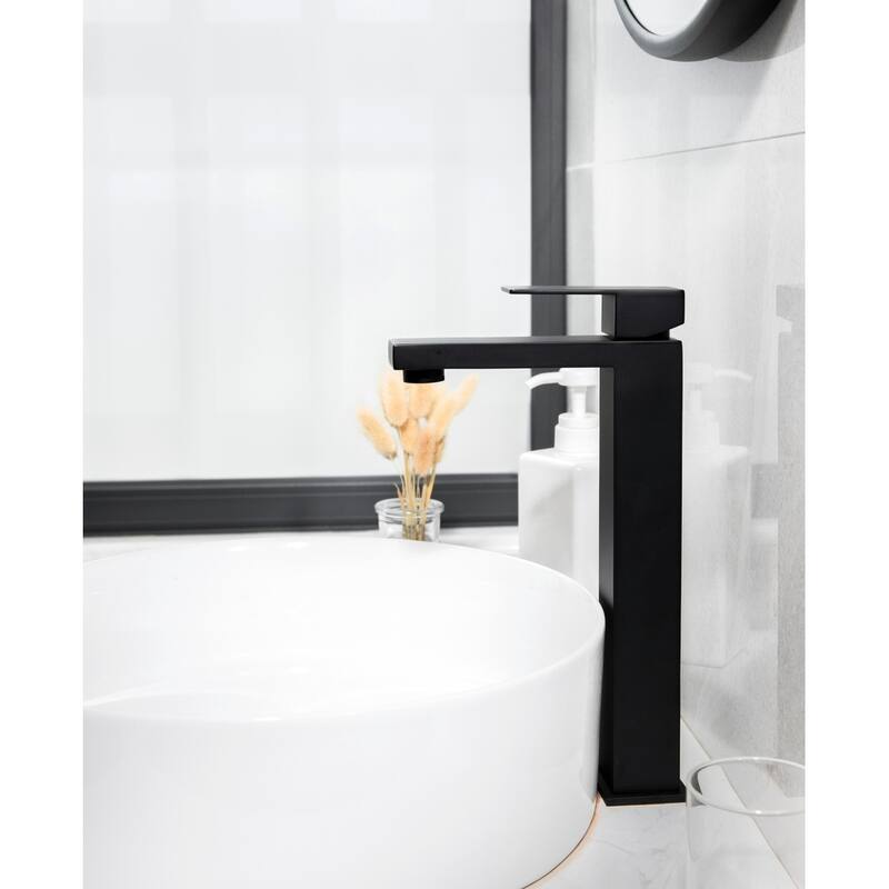 Indigo Home Single Hole Single Handle Bathroom Faucet