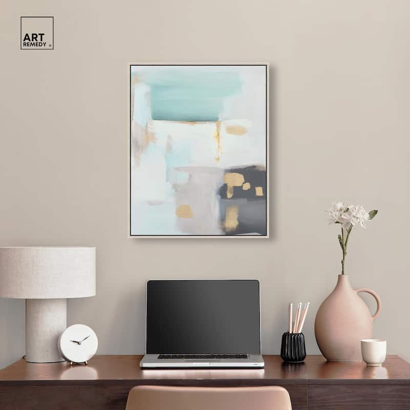 Misty Luxe III Canvas by Art Remedy