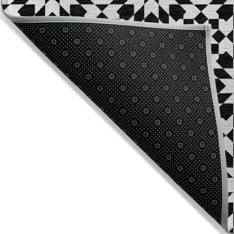 Machine Washable Indoor/ Outdoor Chantille Boho Morrocan Rug