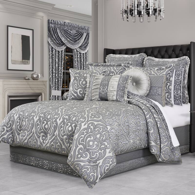 Bolero Pewter Comforter Set