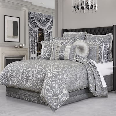 Bolero Pewter Comforter Set