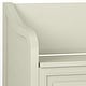 preview thumbnail 17 of 39, WYNDENHALL Hampshire SOLID WOOD 42 inch Wide Traditional Entryway Storage Bench - 42 W x 18 D x 29.5 H
