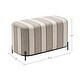 preview thumbnail 25 of 44, WOVENBYRD 32" Modern Decorative Bench with metal base