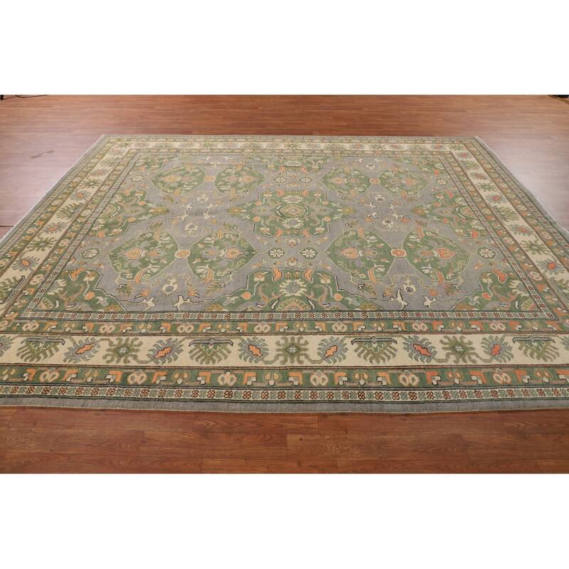 Traditional Kazak Oriental Area Rug Handmade Bedroom Wool Carpet - 8'2" x 9'10"