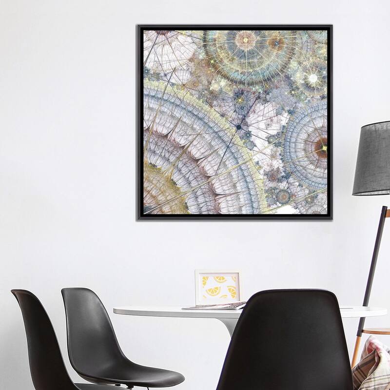 iCanvas "Clockworks II" by James Burghardt Framed
