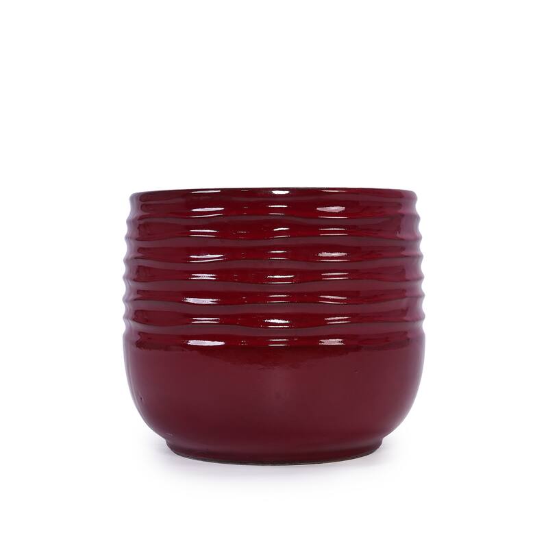 Indoor-Outdoor Handmade Ceramic Planter Set for Succulents and Cacti