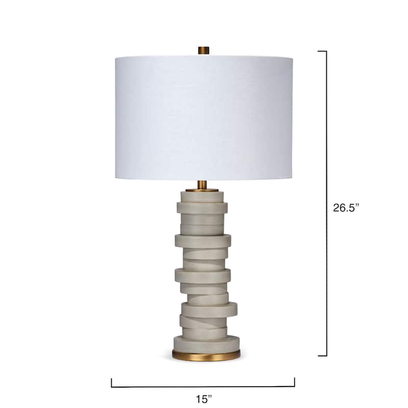 Alden Décor Valencia Table Lamp