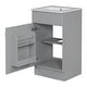 preview thumbnail 9 of 13, Christopher Knight Home - Ethan 18" Bathroom Wooden Vanity with Sink and Storage Cabinet