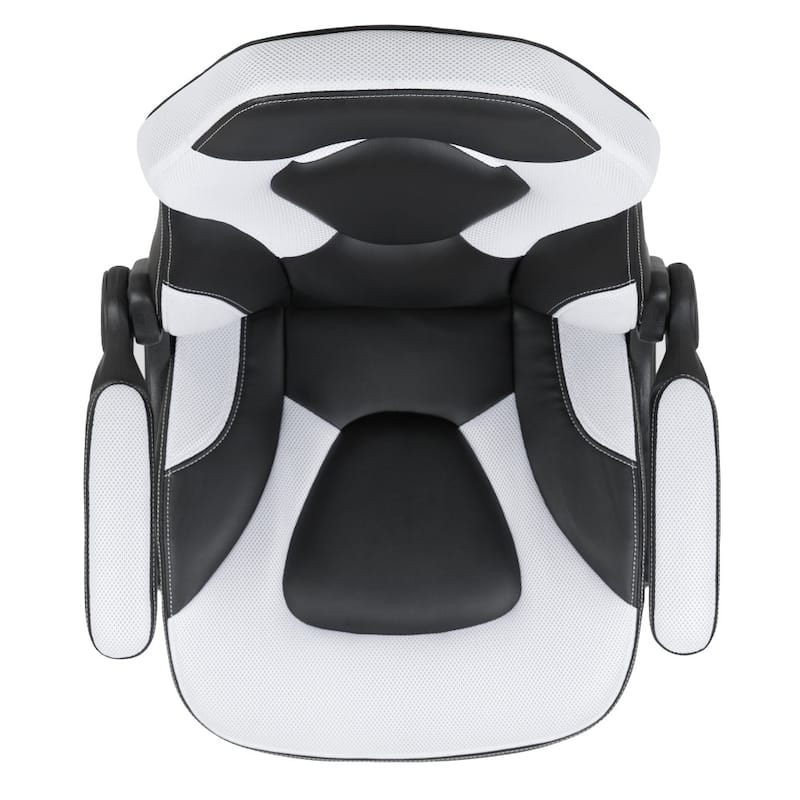 High Back Racing Style Ergonomic Gaming Chair with Flip-Up Arms